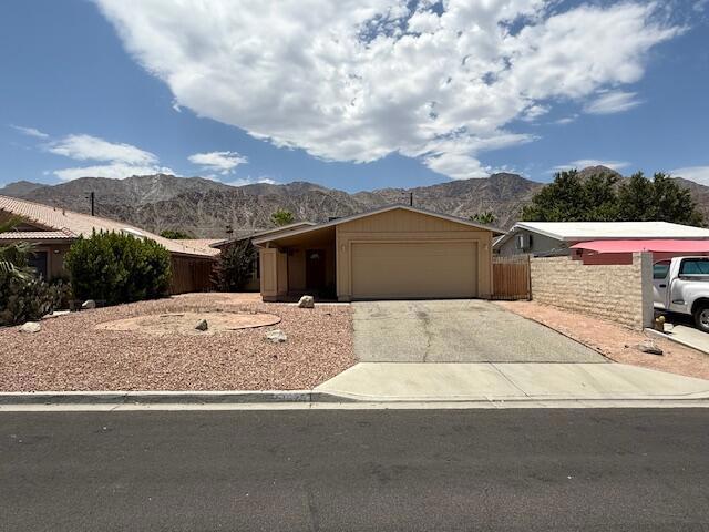 Opportunity knocks in the heart of La Quinta Cove! This 3-bedroom, 2-bathroom home offers 1,272 square feet of living space, an attached two-car garage, and endless potential. Built in 1979, the property is ready for renovation and perfect for an investor or buyer with a construction background who sees the value in transforming a diamond in the rough. The layout provides a solid foundation for your design vision, whether you're planning a stylish remodel, a rental-ready flip, or your own desert retreat. With imagination and some work, this home can be turned into a true gem. Set against the scenic backdrop of the Santa Rosa Mountains, this property is located within easy driving distance to the Empire Polo Grounds--home of the Coachella and Stagecoach music festivals--as well as the Indian Wells Tennis Garden, host of the BNP Paribas Open. Hike or bike nearby trails, or enjoy the vibrant La Quinta lifestyle with local restaurants, shops, and golf just minutes away. If you're looking for your next project or investment opportunity in a prime location, this is it!