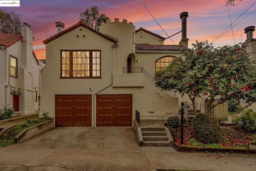 Location, Location, Location! Prime north Berkeley location! Located on a tree-lined street of Classic era properties in the heart of Berkeley's sought-after neighborhood, minutes to the world-renowned UCB, downtown Berkeley BART, fabulous restaurants, performing arts theaters, music venues, and North Shattuck Corridor specialty shops, cafes, eateries and markets. This duplex has a total of 3+ bedrooms, 3 bathrooms and over 2900 sqft of living space, the brand new roof (except for the tiles), fresh paint, refinished oak floors, spacious living and dining areas, breakfast nooks, and attached 2 garages are features that add to the property's appeal. Each unit is separately metered for gas and electricity. Whether an investor or an owner-user, this special property offers great potential.