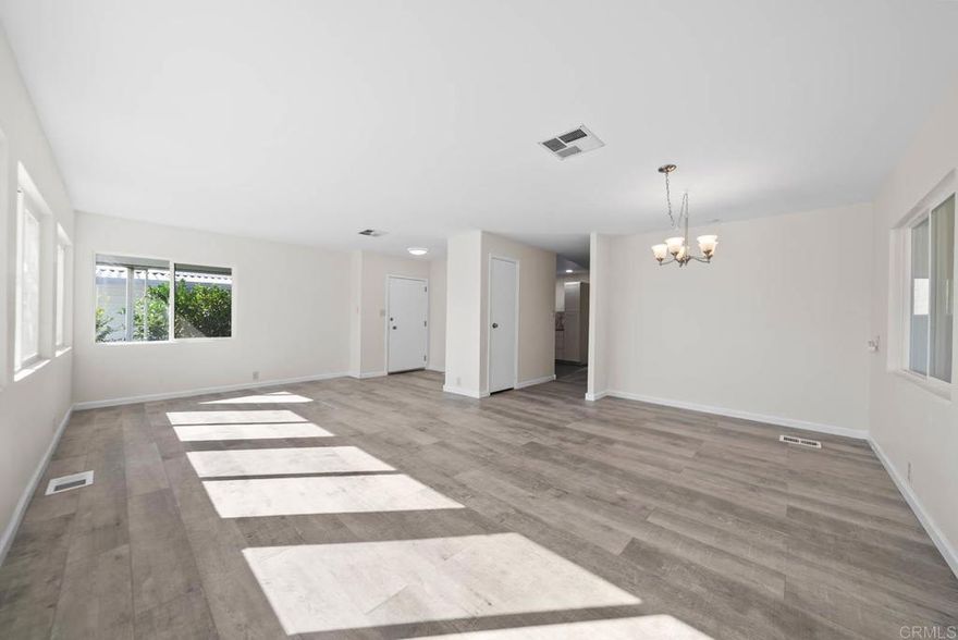 Step into this fully renovated 3-bedroom, 2-bath home in the heart of Hemet, located in the highly desired Lakeside Village 55+ community. Every inch of this 1,344 sq ft residence has been updated from top to bottom — offering a perfect blend of modern comfort and timeless charm.  Enjoy an open-concept layout that seamlessly connects the living room, dining area, and kitchen — ideal for entertaining or relaxing in style. The brand-new kitchen features sleek countertops, stainless steel appliances, updated cabinetry, and contemporary finishes throughout. Both bathrooms have been beautifully remodeled with new vanities, fixtures, and tile work, giving the home a fresh and luxurious feel.  Outside, you’ll find a covered carport, storage shed, and a spacious patio perfect for morning coffee or evening gatherings. The community offers fantastic amenities including a pool, spa, clubhouse, and walking paths, making it the perfect place to enjoy a vibrant and peaceful lifestyle.  Located close to shopping, dining, and medical centers — this is move-in ready luxury at an unbeatable price of $129,000. Don’t miss this incredible opportunity to own a brand-new home feel in an established Hemet community!