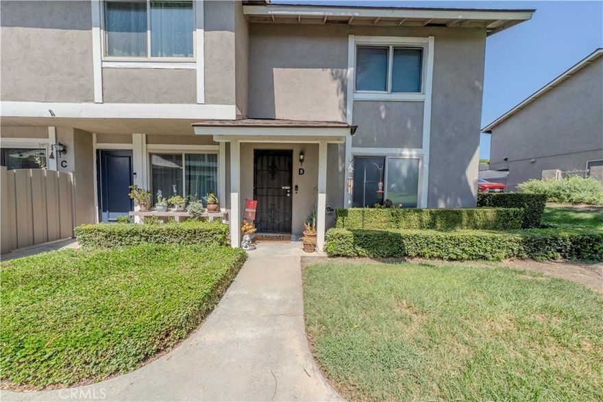 Don’t miss this beautifully upgraded 3-bedroom, 2.5-bath end-unit condo in the desirable Windwood community of Anaheim!

This well-maintained home features a range of stylish and functional upgrades, including textured ceilings, distressed laminate flooring, ceiling fans in every room, neutral paint tones, and energy-efficient double-pane windows.



Step outside to your own private patio oasis—complete with pavers and a covered seating area—ideal for relaxing or entertaining guests. Additional highlights include a 1-car garage and ample community amenities: a large swimming pool, a relaxing spa, a dedicated kiddie pool, scenic greenbelts, walking trails, and 24-hour security for added peace of mind.



Perfectly located near top-rated schools, golf courses, shopping centers, popular dining spots, and with convenient access to major freeways, this home offers both comfort and convenience.