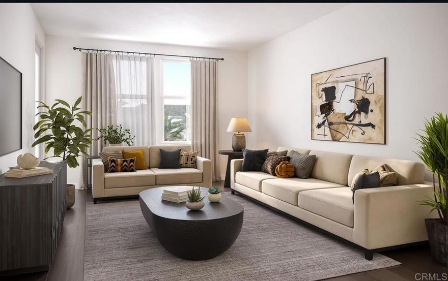 Discover modern coastal living at Luminary at Cota Vera, a beautifully designed apartment community in the heart of Otay Ranch. Choose from spacious 1- and 2-bedroom floor plans ranging from approximately 734 to 1,295 sq ft, each featuring quartz countertops, stainless-steel appliances, wood-style flooring, walk-in closets, and smart-home technology for comfort and convenience.  Residents enjoy resort-style amenities including a sparkling pool and spa, outdoor fire-pit lounges, a state-of-the-art fitness center, co-working lounge, pet park, and beautifully landscaped courtyards for relaxation and community gatherings.  Located within the vibrant Cota Vera master-planned community, Luminary offers quick access to shopping, dining, and scenic trails, with top-rated schools and major commuter routes nearby.  Military-Friendly Community: Floor plans are priced within most BAH (Basic Allowance for Housing) ranges, making Luminary an excellent option for active-duty service members and their families.  Ask about our Compass Military Division move-in gift when you mention Compass or your Compass Military Division agent name upon signing your lease.  Live brightly at Luminary — where style, comfort, and community come together in one of Chula Vista’s most sought-after neighborhoods.