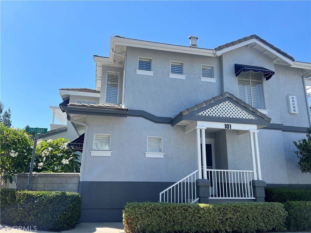 This beautifully updated end-unit in the sought-after Coronado Cay community of Aliso Viejo is the definition of move-in ready. Since ownership, the home has been extensively improved with LVP flooring throughout, crown molding, updated baseboards, new interior doors, fresh designer paint, new lighting fixtures, and a Nest thermostat for modern comfort. The kitchen shines with quartz countertops, sleek cabinet hardware, and stainless steel appliances—perfect for both everyday living and entertaining. The open floor plan offers a light-filled living area and a dining space that flows effortlessly to a private patio, ideal for enjoying morning coffee, weekend barbecues, or hosting friends and family. A convenient half guest bathroom is also located on the main level. Upstairs, two spacious dual en-suite bedrooms each feature their own updated baths. The primary suite includes a dual-sink vanity with quartz countertops, designer fixtures, and a custom-organized walk-in closet. Additional highlights include an upstairs laundry room, a TWO CAR GARAGE WITH DIRECT ACCESS, and newly added garage storage cabinets. The home’s prime end-unit location offers extra privacy, an abundance of natural light, and serene views of lush community landscaping. Residents enjoy access to the community pool and well-maintained common areas, as well as the convenience of being just minutes from Aliso Viejo Town Center, award-winning schools, hiking and biking trails, golf courses, and nearby beaches. With its ideal combination of style, location, and amenities, this home is ready for its next owner to enjoy.