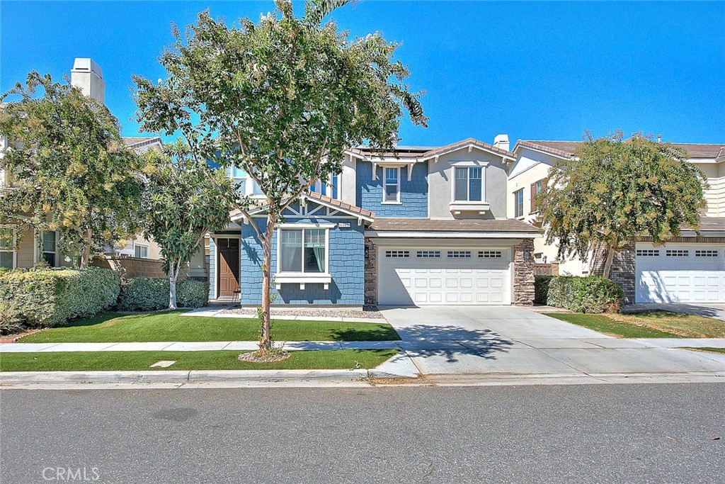 Welcome to 6842 Morehouse St, Chino, CA — a stunning 4-bedroom, 3-bathroom home located in the highly sought-after College Park community.From the charming exterior with stone accents to the manicured front yard featuring artificial turf, this home radiates curb appeal. Inside, the thoughtful layout includes a full bedroom and bathroom downstairs—perfect for guests, in-laws, or multi-generational living—as well as a den/office with French doors for those who work from home or want a quiet retreat. At the heart of the home is the remodeled gourmet kitchen, complete with a large center island, stainless steel appliances, modern cabinetry, and a sleek subway tile backsplash. The seamless flow into the dining and living areas makes this the perfect place to gather with friends and family. Upstairs, you’ll find three spacious bedrooms, a versatile loft/bonus room, and a convenient laundry room with sink. The primary suite is a true retreat with dual sinks, a soaking tub, a separate glass-enclosed shower, and a generous walk-in closet. This home doesn’t just offer comfort indoors—it also gives you access to the incredible College Park community lifestyle. Enjoy the clubhouse, fitness center, multiple pools (including one heated), spa, kids’ splash pad, tennis courts, basketball courts, and family-friendly parks and playgrounds. Located within the award-winning Rhodes Elementary School zone, and nearby shopping and dining. With its combination of modern upgrades, versatile layout, and resort-style amenities, this property is move-in ready and waiting for its next owners to create lasting memories.