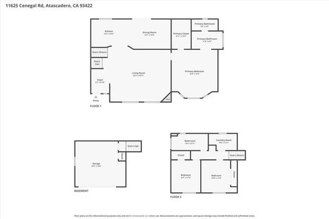 Tiny photo for 11625 Cenegal Rd, Atascadero, CA 93422 (MLS # SC26102667)
