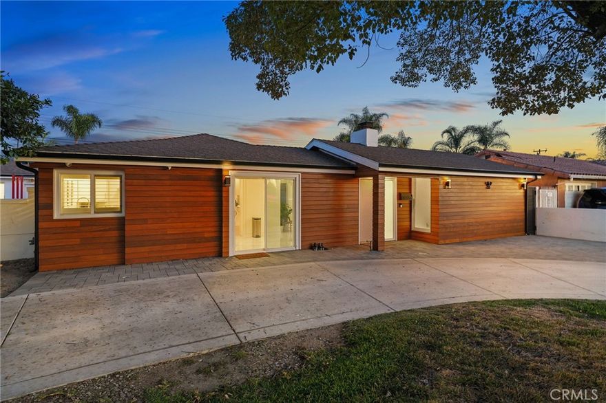 Welcome to 10214 Woodruff Avenue. In the Beautiful City of Downey. This move in ready 3-bedroom 2-bathroom home has been fully remodeled. This home features new modern 48x48 porcelain tile flooring throughout the house, along with wood flooring in the bedrooms in the family room. Upgraded kitchen with white cabinets, quartz countertops and stainless-steel appliances. This home has a living room, family room, and a dining room where you can enjoy dinner with your family next to the fireplace. Both bathrooms have been upgraded with porcelain floor and wall tiles. The master bathroom has a walk-in shower along with a separate porcelain bathtub. The front of the house has a circular driveway, along with two beautiful trees that give plenty of shade. The left side of the house has room to build or add more square feet to the house. Let's not forget about the backyard with stone pavers and a saltwater pool that you can enjoy all year long. This backyard is perfect for entertaining, having family gatherings or having a BBQ on the weekend. This home is walking distance to Doty middle school and Rio San Gabriel elementary school. This North Downey home is close to the 605 & 5 freeway along with being next to Stonewood mall that has plenty of shopping and restaurants. Open house this weekend! Call for a private showing and make an offer today!