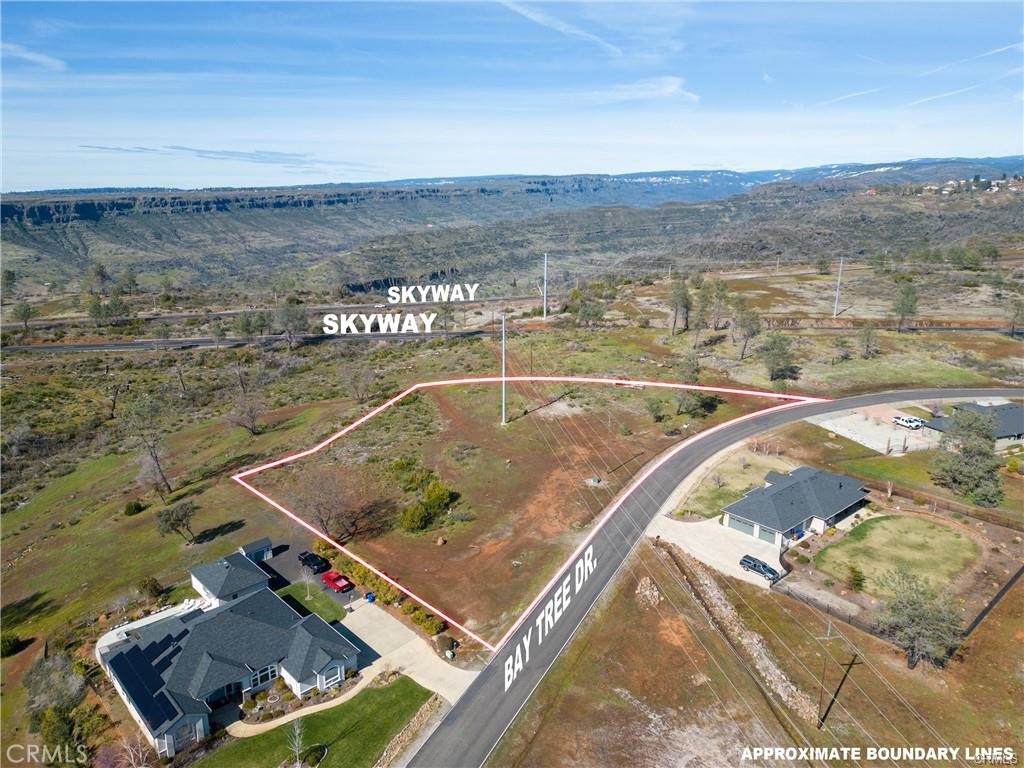 NOW SELLER FINANCING IS AVAILABLE! Build your DREAM HOME! This 2.37 acre lot is in the beautiful Gated Community of Blue Oak Terrace subdivision. Only a short drive up Skyway, minutes away from Chico also an easy access to downtown Paradise; variety of shops, restaurants, and local amenities. Lot #40 features exceptional views, underground utilities, wide paved streets, its own private water supply, a large flat area for flexible building as well as views down Nance Canyon near the rear of the property. It is zoned for residential use and is surrounded by other well-maintained homes. Don't miss out on this incredible opportunity build your dream home!