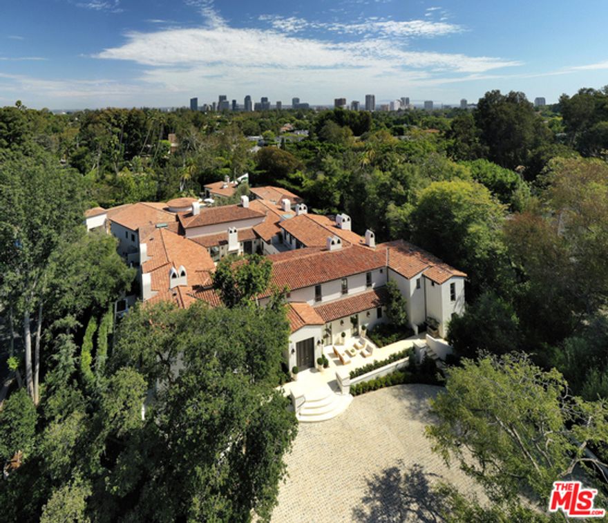 Setting a new level of quality unparalleled in Los Angeles; Bellagio Estate is the culmination of 3 years in construction. Completed in 2019 and designed by Don Ziebell (Oz Architects)/JRC Construction it is a masterwork combining subtle finishes & exquisite details. With a nod to 1920's Spanish Colonial architecture, the estate encompasses approx. 20,000sqft but is very much of today. All the finishes are cutting edge but muted in style w/ clay veneer plaster walls, 12" French oak floors & Nanz hardware. Sited on over 1.7 acres in the heart of prime Bel Air, Bellagio Estate is a world unto itself. All public rooms flow to gorgeous grounds, a central courtyard provides a backdrop for casual entertaining & is the heart of the estate. Retreat to a lavish Master suite in excess of 2,500sqft w/ dual baths, massive closets, pool & spa. Property is co-listed with Jade Mills (Coldwell Banker), Jeff Hyland, Linda May, Drew Fenton (Hilton & Hyland).