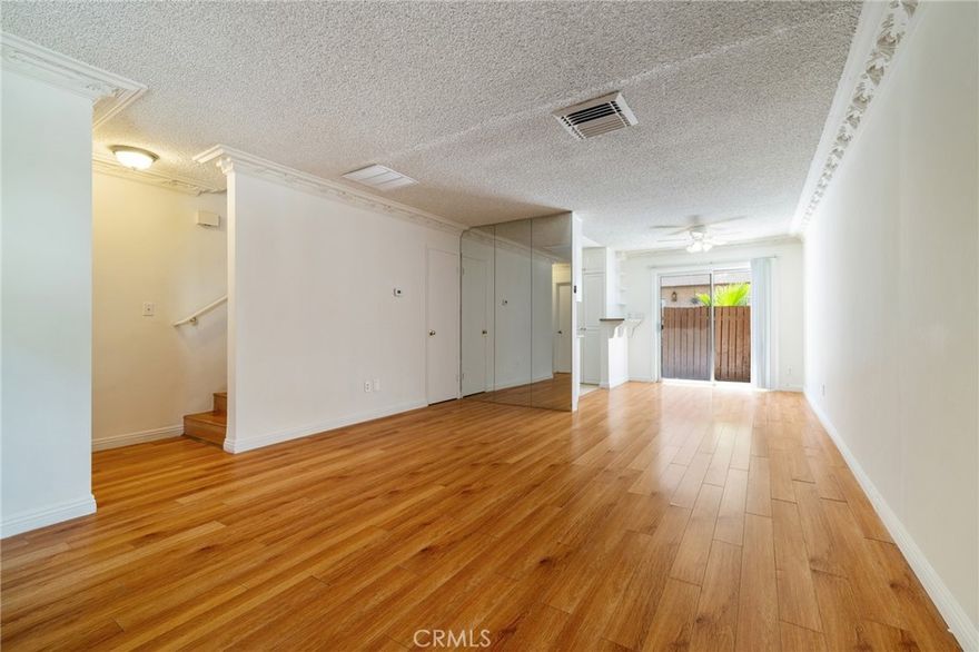 Charming and well-maintained 2-bedroom, 2-bathroom condo offering 1,074 sq ft of comfortable and inviting living space in the desirable Northridge community. Recently refreshed with fresh paint, this home features a bright, open, and spacious layout designed to suit a variety of lifestyles. The living room flows seamlessly into the dining area and kitchen, creating a warm and welcoming environment for both relaxing and entertaining. Both bedrooms are generously sized and offer large walk-in closets, ensuring plenty of storage space. The primary suite provides a private retreat, while the second bedroom is perfect for guests, a home office, or a personal hobby room. Additional highlights include the convenience of an in-unit washer and dryer, making everyday tasks effortless, and a private patio that serves as the perfect spot to enjoy your morning coffee, unwind after a long day, or entertain friends.