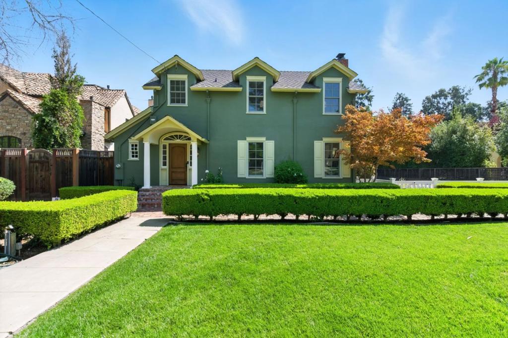 Back on the market and better than ever! Fresh interior & exterior paint, a newly paved driveway, and beautifully refinished hardwood floors make this Willow Glen gem shine. Situated on a rare 33,165 sqft lot along exclusive Newport Avenue, this property offers three distinct outdoor spaces- a vast front yard, an expansive middle yard, and a private backyard- perfect for relaxation or entertaining. The main home features 4 bedrooms and 2 bathrooms, elegant period details, a formal dining room, multiple living areas, a renovated kitchen with a breakfast nook, and a first-floor bedroom. Upstairs, the spacious primary suite is joined by two additional bedrooms. The back house offers 2 bedrooms, 2 bathrooms, a full kitchen, and living/dining areas- ideal for guests, extended family, or rental income. Additional highlights include an unfinished basement, a 3-car detached garage, and a bonus space above the garage for a home office or studio. Prime location, minutes from Downtown Willow Glen. Don't miss this opportunity to make this your forever home!