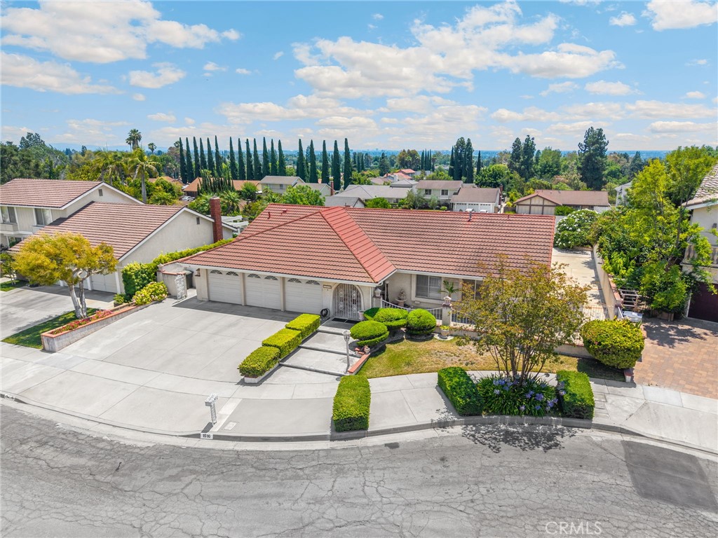 Location and View....Sunny Hills West single level home... Floor plan features 4Bdr, 2 Bth, 1828 sq ft of living space on a 8256 sft lot with a view to the Southwest. Located on a double cul-de-sac street (no through traffic), this home has an open kitchen, dining/family room area, separate living room, master bedroom with connecting bathroom, 3 car garage with a laundry area and direct access from the kitchen, a patio cover, and plus a balcony with a view to the Southwest. Easy care front and back yard. Located within walking distance to Parks Jr High, Grissom Park, and hiking trails. This home had original owners and it will need upgrading and TLC. This is a trust sale and will be sold on an "AS IS" basis. No Repairs will be done including termite. A great opportunity to own in a desirable neighborhood and to design and create to your own personal taste.