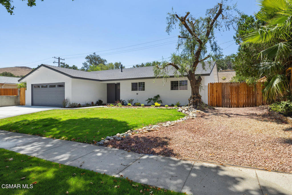 This stunning, highly upgraded single-story home on the east end boasts boat/small RV/Trailer parking and a wealth of luxurious features. With 5 bedrooms and 2 baths, this home has been update top to bottom. The kitchen is a chef's dream, featuring top-of-the-line Bosch appliances, quartz countertops, and premier soft-close cabinets. The AC and ducting were replaced in 2016. Inside, you'll find recessed lighting, crown molding, upgraded baseboards, and wood-like laminate flooring. Newer dual-pane windows and attic insulation keep the home energy efficient. Outside, the entertainer's backyard is fully landscaped, very private--new driveway, new garage door.