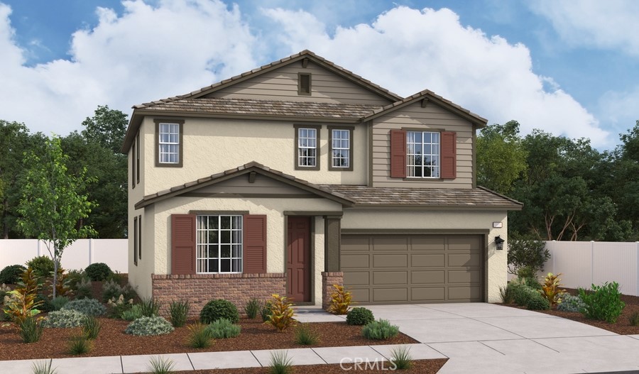 Explore this must-see Foster model home! Included features: an inviting covered entry; a well-appointed kitchen offering stainless-steel appliances, maple cabinets, quartz countertops, a roomy pantry and a center island; an open dining area; a spacious great room; a convenient laundry with a washer and a dryer; a lavish primary suite showcasing a generous walk-in closet and a private bath; a loft and a 2-car garage. This home also offers ceiling fan prewiring in select rooms. Visit today
