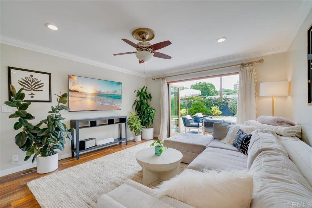 A Rare Encinitas Coastal Opportunity Just blocks from North County’s most iconic beaches and the vibrant energy of the 101, this private, fully fenced property captures the essence of the Encinitas lifestyle—yet offers so much more. Walk to upscale dining, boutique shopping, cafés, yoga, and of course, the sand and surf, all while retreating to a serene cul-de-sac with no through traffic. The recently updated 3-bedroom, 2.5-bath main residence blends modern comfort with coastal charm. The expansive primary suite features a walk-in closet, spa-like steam shower, and a flexible private retreat—perfect for an office, studio, or nursery. A detached oversized two-car garage with a full ADU (1 bedroom/1 full bath) and rooftop deck expands the possibilities, whether for multi-generational living, income potential, or guest accommodations. Outdoor spaces are thoughtfully designed with turf, tropical landscaping, a private courtyard, and a jacuzzi under the stars. But beyond its current beauty lies untapped potential. With a generously sized lot in one of San Diego’s most coveted coastal enclaves, discerning buyers have the unique opportunity to reimagine, expand, or build a true masterpiece estate. Whether enjoyed today or transformed into a custom dream residence, this property offers the rare combination of location, lifestyle, and limitless possibility. A canvas for your coastal vision, steps from the best of Encinitas. 1730 Wilston Ave Encinitas Renovations 2013-Removed individual Kitchenettes in all 4 rooms. Owner placed individual kitchens in each closet and main cove in master bedroom. Previous owner had rented to 4 individuals. Converted home back to original layout. Painted interior of house. 2015-Total redesign of the yard layout. Professional Jack Nichlaus Putting green by Pro Green Planted new palms, succulents, and variety of plants throughout the property. Lighting throughout the exterior of the property Foundation and placement of a Jacuzzi Spa in the backyard 6 citrus trees (Meyer Lemon, Valencia Orange, Cocktail Grapefruit, Ruby Red Grapefruit and Tangerine) Synthetic Grass throughout backyard New roof on main house and deck resurfacing Painted exterior of both main house and second building 2016-Interior Renovation by House to Home Custom vinal flooring throughout the kitchen, living room and dining room. Recarpeted all 4 rooms New can lighting throughout the interior Replaced all electrical outlets New baseboards, doors and door framing. New kitchen New plumbing under kitchen and main bathroom. Installation of 3 sliding panel door off living room New vinal windows throughout the house Renovations to both main house bathrooms. Complete remodel of master bathroom New Steam Shower Can lighting New Doors, windows and baseboards 2016 New heating/AC and ducts throughout main house 2020-21 Exterior by Superior Siding Inc Complete redesign restoration of the exterior surface and framing of both main house and second building. New gutters New Exterior Lighting on the house New matching roof to match main house New staircase and framing around the deck New garage door Sealed off front bedroom exterior door with a window New fencing around the property New sprinkler system for garden More trees, succulents and plants added throughout property Putting green serviced to extend life and appearance New paint throughout the interior the house New Front door New carpet installation in all main house bedrooms 2024-Replaced main sewer line from the main house to the street sewer line by White Gloves