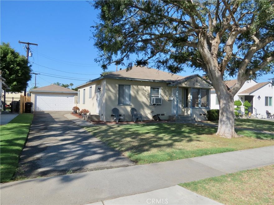 Highly desirable North Montebello Location!  Charming 3-bedroom home with classic hardwood floors. Large 6,346 sqft lot with great upside for an ADU or expanding the existing home. Features extended drivway parking and a detached 2-car garage. Situated in a peaceful, sought after neighborhood, short walk to La Merced School, Grant Rea Park, and a variety of dining and retail options on Montebello Blvd. Near Montebello Town Center & Monterey Park Marketplace eateries, 60 & 605 fwys.