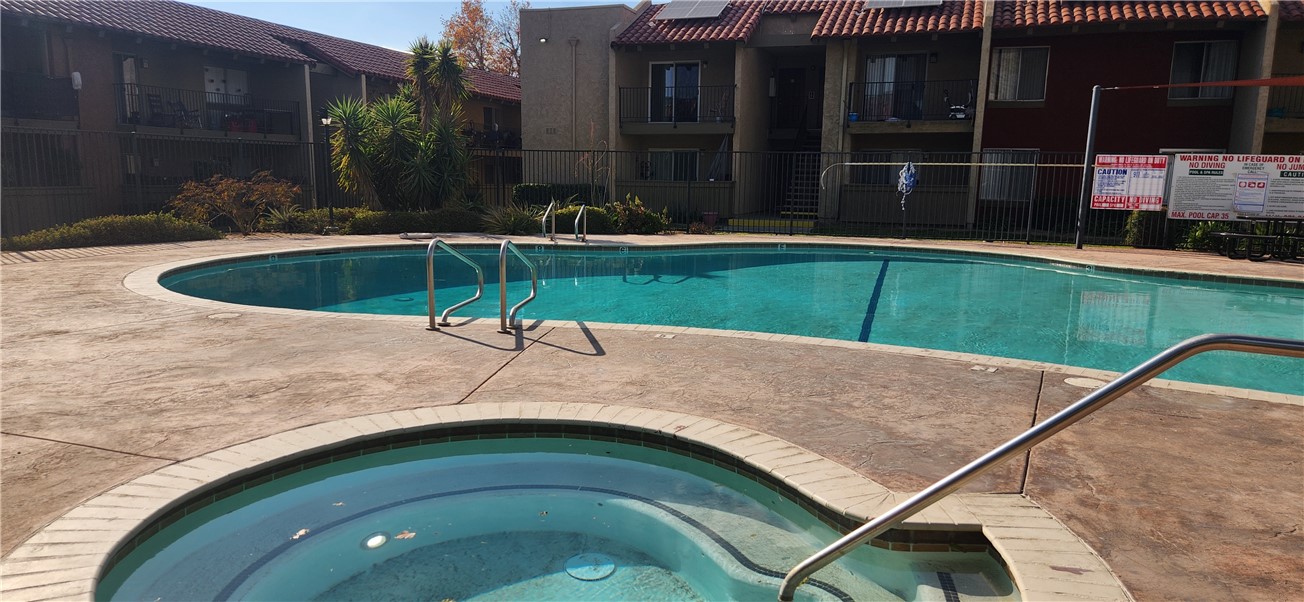Welcome to Millcreek Apartments, 2-bedroom / 2 bath downstairs unit available, plenty of natural light, sliding glass door in living room. Unit features kitchen appliances stove, refrigerator, window blinds, vinyl flooring and central A/C. Residents' amenities include parking up to 2 vehicles, pool, laundry room, central A/C etc...This is affordable housing tax credit property, Section 8 is ok, income and credit requirements apply
Property is located near the 210/ highland exit in North San Bernardino, near Emmerton elementary school, 2 miles from San Bernardine medical center and SB International airport.