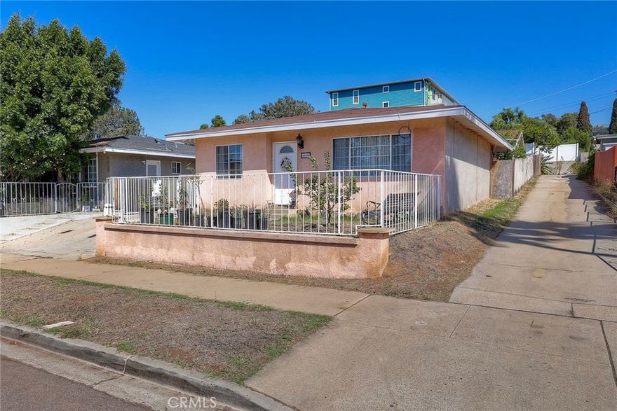 Another amazing opportunity in the heart of National City! This single-story home offers approximately 906 sq ft of living space on a 5,423 sq ft lot, combining comfort, convenience, and endless potential. Inside, the layout flows seamlessly with a welcoming living area, bright dining space, and functional kitchen featuring white cabinetry, granite countertops, and tile flooring. Natural light fills each room, creating a warm and inviting atmosphere throughout. The home includes two spacious bedrooms connected by a convenient jack-and-jill closet, maximizing functionality and storage. The full bathroom features a clean, timeless design, while the in-home laundry area adds everyday practicality. Step outside to an expansive backyard offering the perfect space for entertaining, gardening, or creating your dream outdoor setup, complete with ADU potential for additional income or multigenerational living. A detached two-car garage sits at the end of a shared driveway, providing ample parking and extra storage options. Ideally located near some of the best amenities in the area, including Westfield Plaza Bonita and South Bay Plaza, with quick access to Interstate 805 and State Route 54 for an easy commute to San Diego and surrounding communities. Enjoy being just minutes away from San Diego’s most iconic destinations Gaslamp Quarter, Petco Park (home of the San Diego Padres), Coronado Island, Balboa Park, and the San Diego Zoo, and the Living Coast Discovery Center. Plus, it’s only an 18-minute drive to SeaWorld, 15 minutes to San Diego International Airport, and 5 minutes to the San Diego Convention Center.

This home delivers the perfect balance of comfort, location, and opportunity, making it a smart investment and an unbeatable place to call home.

Welcome home!