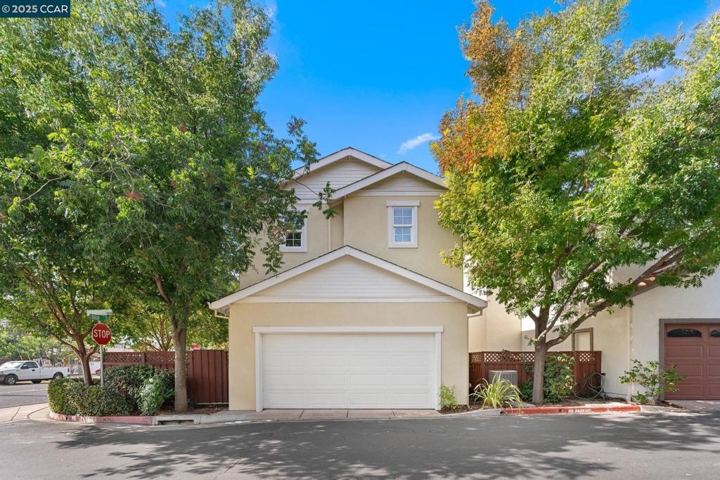 Step into this stylish 3 bedroom, 2.5 bathroom home offering 1,581 sq ft of comfortable living in the highly desirable Willow Walk subdivision near downtown Concord and Todos Santos Plaza.   This beautifully updated home features new flooring and fresh paint throughout, restored grout in the kitchen, and modern finishes that make it move-in ready. The kitchen offers counter bar seating, perfect for casual meals or entertaining, and flows effortlessly into the open-concept living and dining areas beneath high ceilings that enhance the sense of space.  The large patio offers plenty of shade, ideal for morning coffee or summer gatherings. Upstairs, the primary suite impresses with two large walk-in closets and a spacious ensuite bathroom featuring a stall shower and a large soaking tub. The second bedroom also includes a walk-in closet, providing ample storage throughout.  With central heat and air, dual-pane windows, and a prime location close to shopping, freeways, and BART, this home blends comfort, convenience, and style in one perfect package. Don’t miss your chance to call this Willow Walk gem your new home!