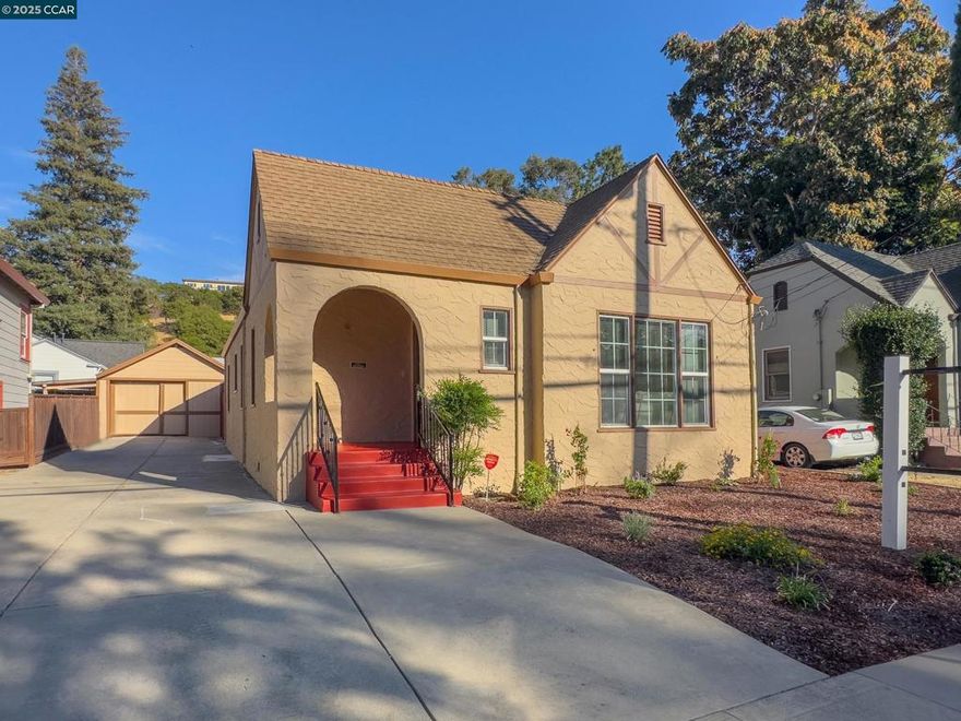 Charming 1928 Tudor in the heart of Martinez. This 2-bedroom, 1-bath home offers classic character with modern comfort. The backyard features a patio with a small garden, perfect for relaxing or entertaining. Conveniently located near downtown shops, restaurants, and community events.