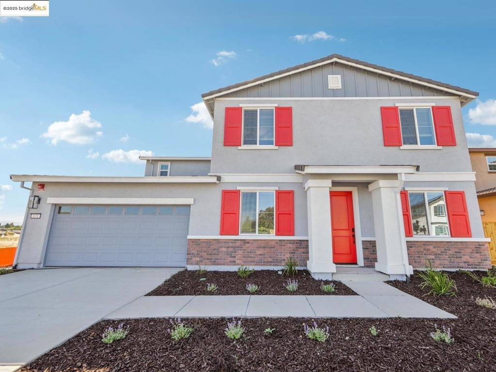 ***Open House Sat 13th and Sun 14th from 1 to 4 pm*** Welcome to this brand new two-story home featuring 4 bedrooms and 3 full bathrooms, including a convenient downstairs bedroom and full bath. Upstairs offers a spacious loft, perfect for a second living area, home office, or playroom. Primary suite features a huge walk-in closet. Modern design, open layout, energy-efficiency and plenty of natural light throughout make this home ideal for comfortable living.