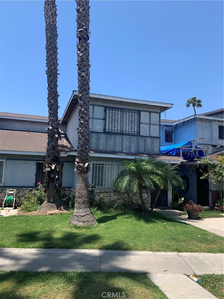 This community is a diamond in the rough! Great for an entry-level buyer who can see the community's potential. When the HOA Board gets their act together and completes the much-deferred EXTERIOR maintenance, there will be a huge jump in market value for all 600 units in the community. This 2-story condo is in good condition and has an attached over-sized 2-car garage (19' deep by 29' wide) with laundry connections. Fronts nice greenbelt, great for kids. Beautiful solid oak stairs. Kitchen was remodeled in 2014: old drywall removed (see pics) and replaced with green drywall for moisture protection. Granite counters, good quality cabinets made of plywood, not particle board. Porcelain tile flooring downstairs, vinyl plank flooring upstairs. All new electrical service panel and breakers (2024). The community appears to NOT be FHA approved. Seller choice of services. Please read and follow showing instructions.