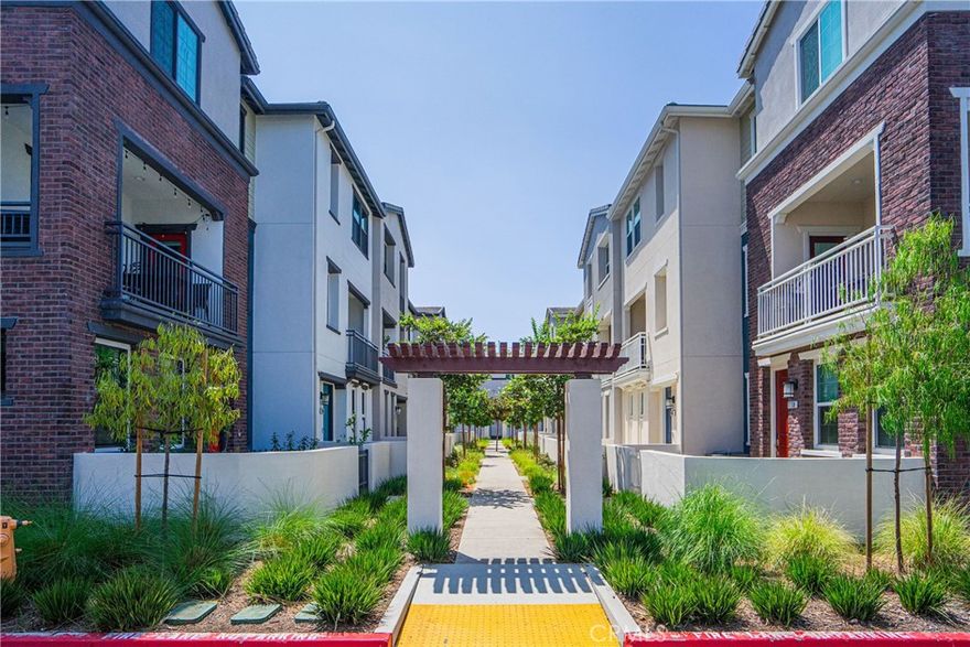 The great community, MAGNOLIA SQUARE in Buena Park. An open kitchen is excellent for family gatherings and parties. It's bright and spacious, making it suitable for relaxation as well. The laundry room is separate, making it suitable to be used as a utility room or storage area. The master bedroom has attached master bathroom with two sinks and a walk-in closet, creating a layout that is more than ordinarily convenient for everyday living. Conveniently located near 91 and 5 Freeways. Dining, entertainment, shops and schools and within minutes to Buena Park, Downtown, Knott's Berry Farm, Disneyland and The Source shopping Center. Attached 2 cars garages and covered driveway.