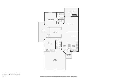 Tiny photo for 26728 Calle Gregorio, Menifee, CA 92585 (MLS # SW26086566)