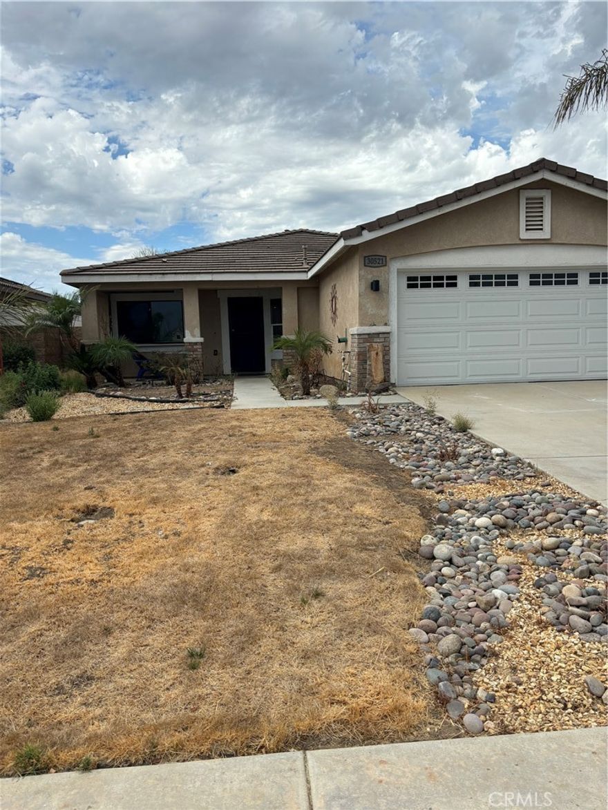 PROBATE SALE!!

Welcome to your next project in desirable Menifee, CA! Featuring a single-story layout, this home is currently under construction and offers a blank canvas for customization. The exterior showcases a sizable lot with a front yard ready for landscaping enhancements. Take advantage of the permission to fully customize your living space and potentially increase its value. This property is ideal for investors or homeowners looking for a property they can finish to their taste. Discover the potential of this Menifee home, where your creativity can flourish in transforming this space into your dream home.