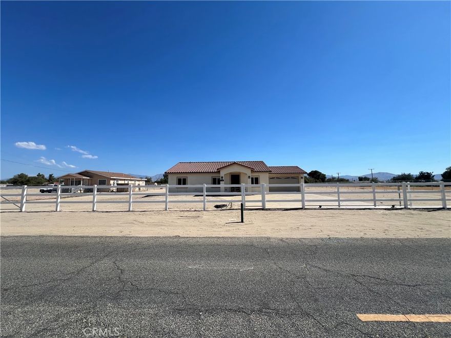 Beautiful New Construction Rancho Home in Littlerock, CA! This stunning 4-bedroom, 2-bath home offers 1,605± sq. ft. of comfortable living space on a spacious 1.11± acre lot. Featuring an open and inviting floor plan, this property is perfect for modern living. Enjoy laminated wood flooring throughout, elegant two-tone interior paint, and a gourmet kitchen with quartz countertops and custom cabinetry. The bathrooms are designed with style in mind, boasting beautifully tiled showers and custom glass shower doors. The expansive lot provides endless possibilities for outdoor living, RV parking, or building your dream backyard retreat. A true must-see for those seeking space, comfort, and quality craftsmanship in Littlerock.