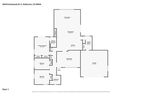 Tiny photo for 46316 Eastwood DR S, Oakhurst, CA 93644 (MLS # MP26157990)