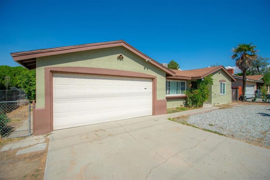 Full of potential! This 2 bedroom offers comfort, convenience and room to grow. Very nice size back yard for kids and entertaining with a two-car garage. Centrally located near schools and shopping.