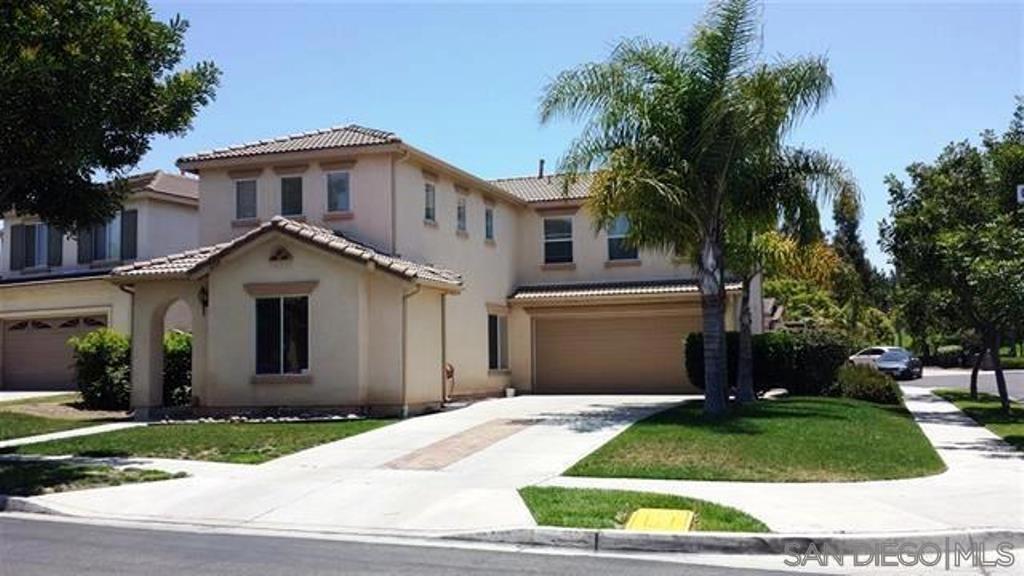 Beautiful corner lot 3 bedroom/3 bath home in Otay Ranch. One bedroom and full bath downstairs! Just a short walk to park and amenities! . This home boasts newer cabinets and appliances in the kitchen, wood flooring in the living and office room, and bathrooms with new fixtures. Newer AC and rain gutters. Short distance to Otay ranch Mall and schools. Long driveway to accommodate several cars. 2 year lease maximum.