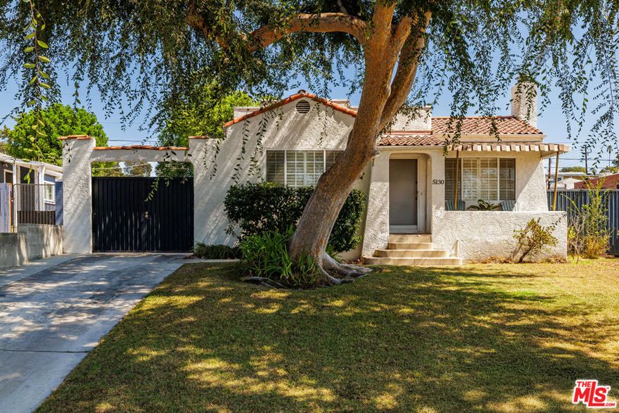 Be in the heart of Eagle Rock, just North of Colorado in a Spanish bungalow with an expansive 7,500 + sq ft lot. Located within the coveted Dahlia Heights Elementary school area, and walking distance to local favorites Cindy's Diner, Little Beast, Found Coffee, Casa Bianca, Taco Social and new haunt Loop Espresso Club. 2 beds, 1 & 1/2 bath, dining room, living room and kitchen in main home. Detached garage has been converted into a studio space w/bath. Giant backyard, ideal for entertaining, gardening, grilling or relaxing. A long driveway offers ample parking. Two large sheds behind garage provide tons of storage. Only good choices here - remodel, expand existing structure with a potential ADU, or start anew with a large level lot in a prime sought after area. Eagle Rock beckons.