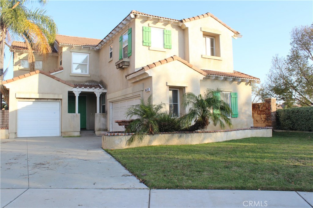 Location! Location! Easy access to freeway, famous shopping mall, great school and park nearby. NO HOA. Features 3258 sqft with six bedrooms and three full baths in total. One bedroom and one full bathroom located at downstairs. Separate living room and family room with crown molding and high ceilings. Upstairs you will find a large loft, five bedrooms and two full bathrooms. Spacious kitchen with granite counter tops. Kitchen opens to family room with the cozy fireplace. Attached three cars garage. Covered patio at backyard.