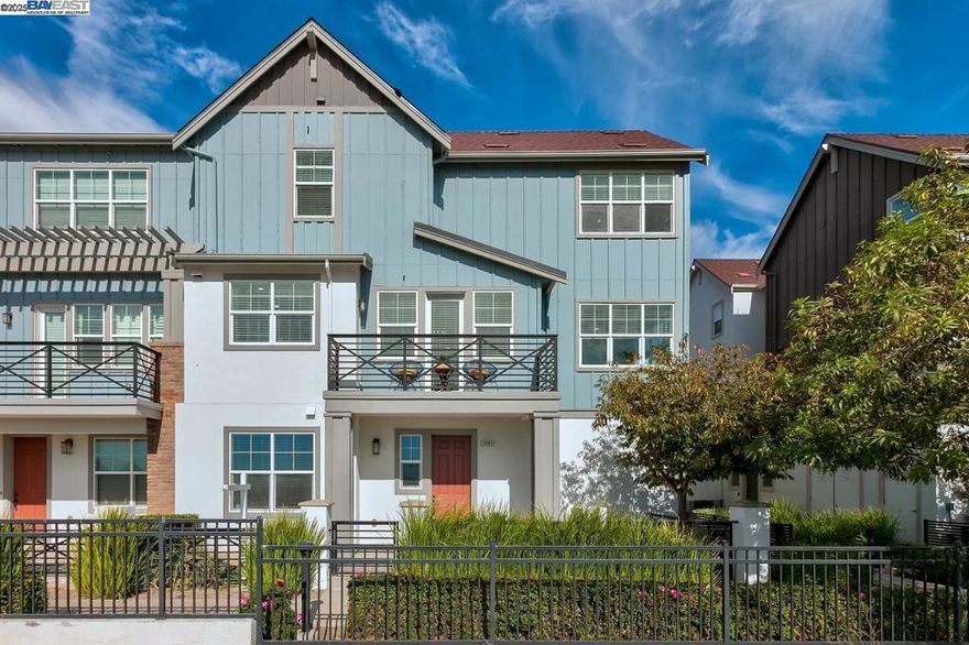 Modern, Elegant property  in East Dublin with BREATHTAKING Views!!! Welcome to 3883 Camino Loop, a stunning townhouse style Condo offering 3 spacious bedrooms and 3.5 luxurious baths in one of Dublin's most desirable neighborhoods. This beautifully designed home features an open-concept living area, a modern kitchen with stainless steel appliances, granite countertops, and a large island perfect for entertaining. Each bedroom enjoys its own bathroom, offering comfort and privacy for all. Enjoy the convenience of a ground-level bedroom, ideal for guests or a home office, and a private balcony off the main living area— perfect for morning coffee or evening relaxation. Located near top-rated schools, shopping, dining, BART, and freeway access, this home offers the perfect blend of style, comfort, and location. Zoned for Cottonwood Creek (among top 20 schools in entire California)  and Emerald High School. Don't miss your chance to own this move-in-ready gem in the heart of Dublin. OPEN HOUSE Sat and Sun 1:30-4:40 pm 8-9 Nov