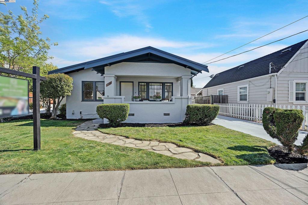 Step back in time with this captivating 1928-built residence. Rich in heritage, this one-of-a-kind home invites you to experience the charm of yesteryear. The main home showcases 1011 square feet of living space with 2 bedrooms, 1 vintage bathroom, living room, kitchen, breakfast nook, and laundry room. Fresh interior paint, new carpet, and newer luxury plank flooring offer a neutral palette, providing a versatile foundation to personalize and infuse your own unique sense of home. Whether home expansion or building an extensive outdoor living space is preferred, the lot itself offers so much opportunity! From the long driveway, covered garage, workshop space, to the patio and garden area and storage sheds, the lot offers the chance to create a space that is uniquely yours. Offering a lucrative opportunity for rental income, the spacious 324 sq foot studio ADU sits above the open garage and has its own private entrance. Just a short walk to the downtown area, new homeowners will enjoy the ever popular Farmers' Market, diverse restaurants, unique shopping, and local events and celebrations. Still closeby - notable wineries, breweries, parks and scenic trails. Easy commute access to 580, 680, Hwy 84, ACE train and BART. This is your opportunity to own a piece of the past.