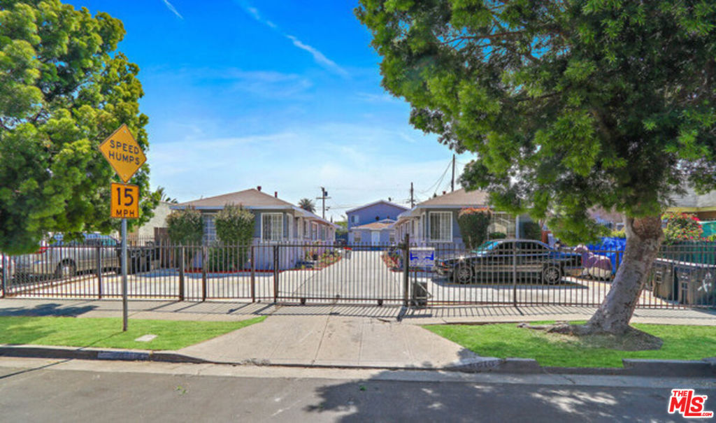 CURRENT CAP is 4.24% And 14.84 GRM PLUS 2 VACANT UNITS FOR IMMEDIATE UPSIDE. MARKET CAP: 6.77% AND 10.64 GRM In the heart of the evolving Hyde Park neighborhood, this 8-unit multifamily property combines immediate cash flow with significant development potential. The current unit mix includes (5) 1-bed/1-bath units (2 vacant), (2) 2-bed/1-bath units, and (1) 2-bed/2-bath Section 8 unit. There is currently two vacancies ready to be filled. Six units have been recently renovated with laminate flooring, modern tile, updated cabinetry, and granite countertops. Additional features include new exterior paint and landscaping (2017), secured entry with a new electric gate, gated on-site parking for 13 cars, on-site laundry for extra income, and separate gas/electric meters. Strong in-place income with room for growth. Property has been professionally managed since 2017 and has been very well maintained, with any issues immediately addressed. Zoned R3 and located in a Tier 3 TOC area, the site is eligible for multiple incentives including AB 2334 and AB 2097, offering pathways to increased density and reduced parking requirements. By-right development allows for 14 units, or up to 26 with TOC density bonuses. Ideal for investors or developers looking to capitalize on one of LA's most promising submarkets.** Buyer to verify all square footage and development opportunities.