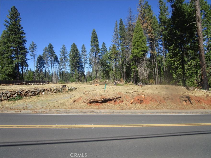 Beautiful .45 acre lot. Close to Paradise stores and Post Office. Easy access to Lake Oroville, Previous home was a 3 bedroom, 2 bath with 1772 square feet. Paradise has a lot to offer with walking trails, Paradise Lake, Parks, Paradise Performing Arts Center, Senior Center, Gold Nugget days with Parade and vender booths, Johhny Appleseed Days with vendor booths and so much more. Come join the growth. Unknown condition of Septic. Buyer to investigate all to their satisfaction. Seller is paying PID water bill.