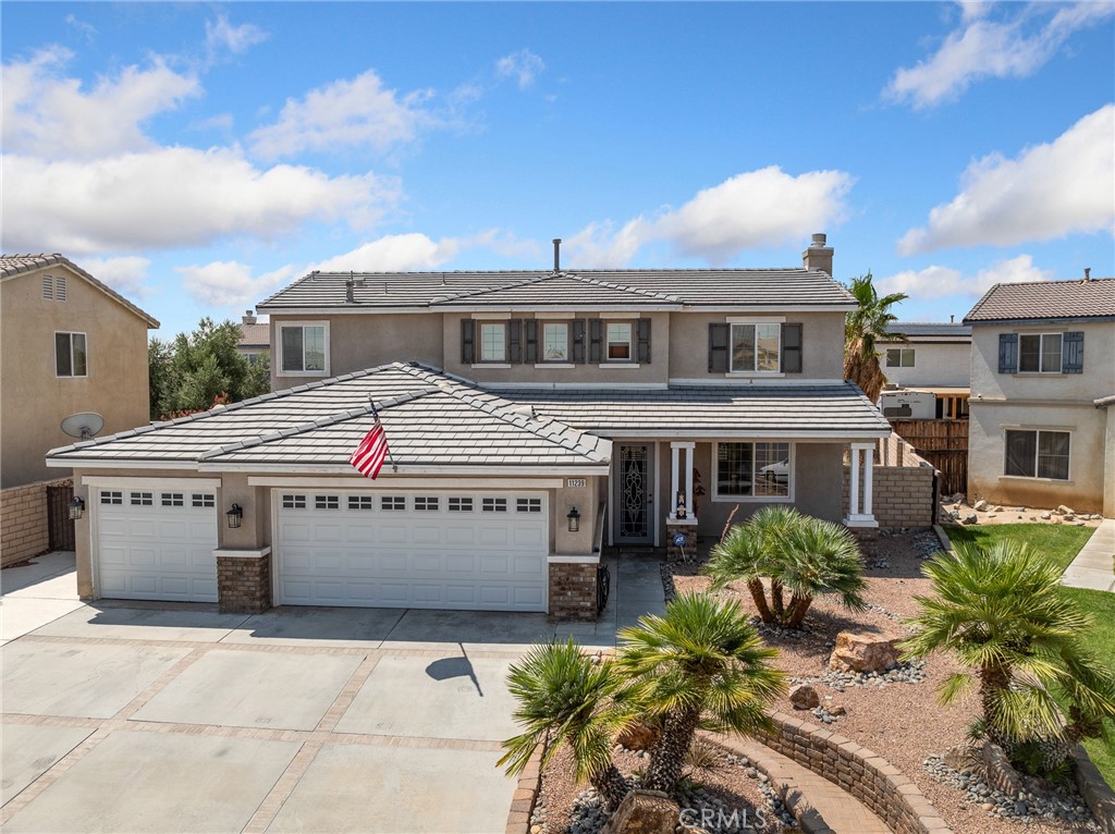 Spectacular Custom Pool Home! First time on the market this 3 Bedroom, 3 Bath & Office is nestled at the end of a cul-de-sac. Custom features include on the *** MAIN FLOOR Beautiful crafted Entertainment Center & Bookshelves, Surround Sound, impressive Shutter Blind Coverings & Crown Molding. To add to your amazing main floor, is the Fireplace to take the chill off & relax on cold days. Open Concept Kitchen provides Recessed Lighting, ample Counter Space & Island with stunning Stone Tile & a walk-in Pantry. *** UPPER LEVEL - As we climb the staircase, notice the custom Staircase Railing, Crown Molding, and your very own Office Space including Recessed Lighting, Custom Desk & Cabinets. Extra Cabinetry. Split Bedrooms with Main Bedroom on one side of the Office area, giving added tranquility. Main Bedroom provides you with oversize mirror Closet, PLUS a walk-in closet. Main Bathroom providing you with a bit of more comfort in your soak tub & jets. Spacious 2-Bedrooms on the other side of the upper level. Upstairs features a Nest Thermostat to help regulate your heating & cooling. BUT WAIT! THERE'S MORE! Your Private Oasis - The POOL! Custom Pool with stamped concrete, the soothing sounds of the Water Fall, Lighting, & Heated (Solar owned is for the Pool only). Pool has capability to be a Salt Water Pool. A Bonus feature is gathering around your gas Fire Pit. All this enclose by Block Wall for privacy! Geographically located by market, school, & highway. No need to look any farther ... Schedule today for your private tour!