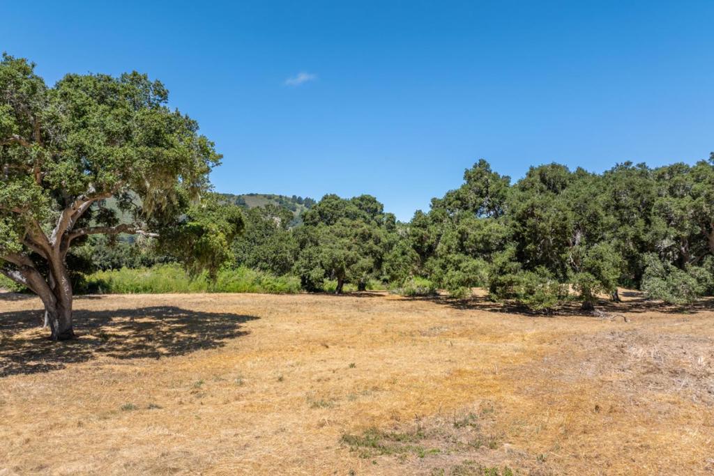 Conveniently located just minutes from the front gate of the exclusive Santa Lucia Preserve, this flat and usable 21± acre homesite with a 2± acre building envelope offers ultimate privacy and gorgeous coast live oaks with stunning southern light. Imagine waking up each morning surrounded by the serenity of unspoiled natural beauty. This truly one-of-a-kind opportunity allows you to create a custom home tailored to your lifestyle, with access to a curated network of world-class architects, builders, & designers ready to bring your vision to life. Whether you're dreaming of a contemporary sanctuary or a timeless estate, this is where your dream begins. The Preserve is a premier private Community, limited to just 300 owners with world-class amenities, including a Tom Fazio golf course, 100 miles of trails, an equestrian center, fitness facilities, pools, pickleball courts, & a lake for paddling, fishing & glamping. Resident services staff, a fire department & paramedics, a surplus of water storage & additional safety measures are in place for your enjoyment of living in the exquisite nature setting. Utility conduits, water, & fiber optics are brought to the beginning of the homesite. Experience the perfect balance of seclusion & convenience in this world-class community.