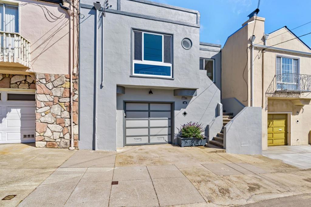 Very clean and move-in-ready single-family home in the desired Portola District! This two-bedroom one one-bath home has been thoughtfully renovated and is a perfect landing spot to call home. The recently updated eat-in-kitchen with shaker cabinets and stone countertops with newer appliances is ready to impress! The large living room/dining room area has a large window that allows an abundance of light. The recently updated bathroom is immaculate with a newer tiled floor, shower surround, tub, shower door, and fixtures. There is a mudroom with a sink and easy access to the manicured private backyard. The basement area has adequate room for a finished additional room, plus a very spacious area for parking and storage. Additional features include newer HVAC, electrical, plumbing upgrades, newer LED Lighting throughout with dimmer switches, a 240-amp car charger, and newer flooring. All this in such a convenient location, minutes walk to McLaren Park and public transportation, short drives to SFO, downtown San Francisco, and the SSF Biotech hub.