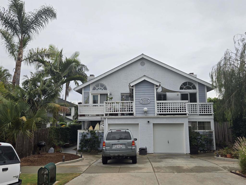 Please come and take a look at this great opportunity in Pacific Beach. This property has 3 bedrooms and 3 full baths. Vaulted ceilings. Fireplace in living room. Walk in closets. Lots of natural light. 2 bedrooms with own bathroom downstairs. Master upstairs. Large washer and dryer convey in unit. The property needs TLC and upgrades. Great for a first-time home buyer, investor or handy man. Make it your own and reap the benefits! Very large 2 car garage off the alley behind the unit. Low homeowner dues, and only 4 units in building. Quiet street in upper Pacific Beach, walking distance to Garnet Avenue. Enjoy everything the beach has to offer. Close to frwy and public transportation. Make an offer & enjoy living the beach life!