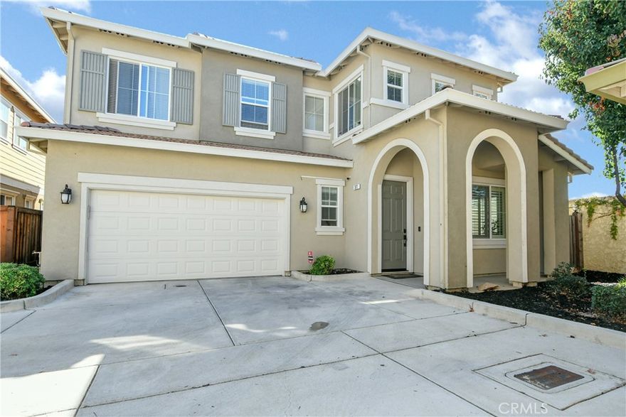Here it is! The home you have been looking and/or hoping for! Year Built is 2017 it is ideally located plenty of space, seller installed solar for your comfort and savings. A wonderful community and in a Cul-De-Sac to enhance your living experience. Elementary, Middle and High Schools a very short walk away! This house is ideally located with lots of open spaces, agriculture and plenty of shopping opportunities within walking distance. The Association offers a nice park adjacent to this house and there are ample open spaces and groves to enjoy! The house is nicely appointed featuring all you can ask for in a modern house. Solar lease you can assume and the system has been paid about 50% off already! (A rarity!!!) This is a wonderful opportunity for YOU only because the sellers priorities have them moving back to So. Cal. and so YOU stand to gain! Aggressively priced to entertain multiple offers as your diligence will demonstrate.