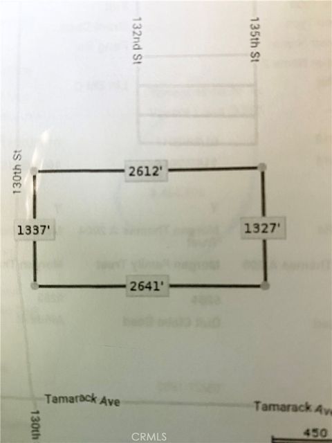 Photo of 0 130th Street, California City, CA 93523 (MLS # AR25276156)