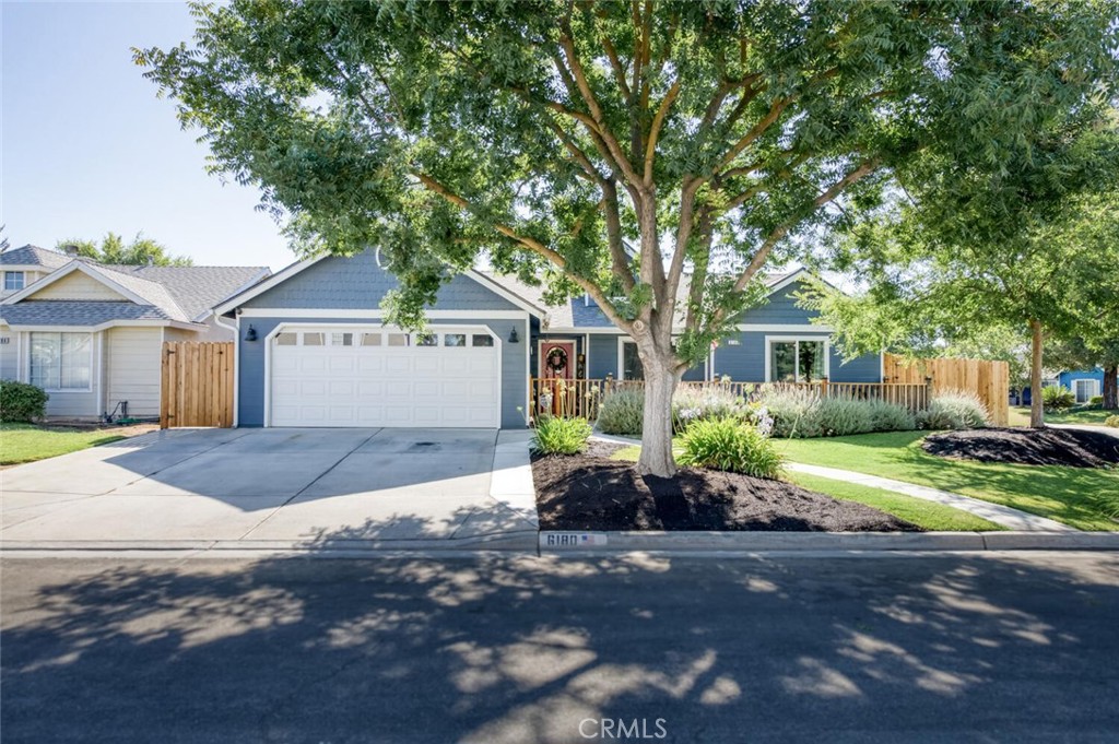 This charming 3bd, 2ba corner-lot home offers 1,304sf of inviting living space on a 6,363sf lot. Recent upgrades include a new roof (Jul-24) and new AC and blower (Apr-25), adding comfort and peace of mind. Curb appeal shines with a welcoming front porch and mature landscaping. Inside, the open-concept layout seamlessly connects the kitchen, dining, and living areas, with a slider leading to the backyard and covered patioperfect for everyday comfort and indoor/outdoor entertaining. Interior highlights include vaulted ceilings, granite counters, shaker cabinets, hand-textured walls, wood-look tile flooring, and updated baseboards and trim. Smart-enabled features include the thermostat, garage door opener, and washer/dryer combo. Additional features: speakers in multiple areas, solar-powered attic fan, whole house vacuum, LED lighting, newer Milgard dual-pane windows, and a 2-car garage with an insulated door. The backyard features updated fencing with both a pedestrian gate and a rolling wood gate for flexible access. Shed and outdoor cooling tub stay with the home. Located near Veteran's Blvd for quick freeway access and falls in the FUSD, specifically Bullard, Tenaya, & Lawless.