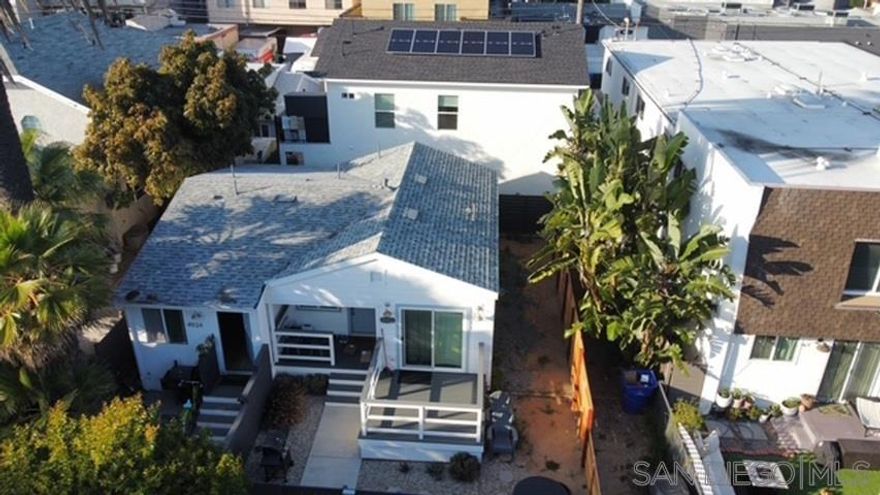 RARE OPPORTUNITY – 4 NEWLY CONSTRUCTED UNITS just 2 Blocks from the Ocean Beach Shoreline! Prime coastal investment in one of San Diego’s most desirable beach communities with a long history of high appreciation!! This is a turnkey, high-yield property.  Ideal for savvy investors or owner-occupants looking to grow their wealth while living the dream - just steps away from the sand, surf, dining, and night life, and financed with income generated from the other 3 units. These four beautifully built, contemporary units, offer the ultimate blend of luxury, convenience, and location. All units feature washer & dryer, central heat & air, and stainless-steel appliances. 5 Designated parking spaces – a premium in this beachside community! High-demand rental area with consistent occupancy and excellent long and short-term rental potential. Current income is from long term tenants, but great additional income is possible with short term rentals. This property offers tremendous versatility - long- or short-term rentals,  multi-generational living,  house hacking (live in one, rent out the others), with low-maintenance design and top-tier rental appeal.. Ideal property for your 1031 exchange, and seller will consider a single-family fixer,  or property with ADU potential in trade. Don’t miss your chance to own a high-performing modern coastal asset!