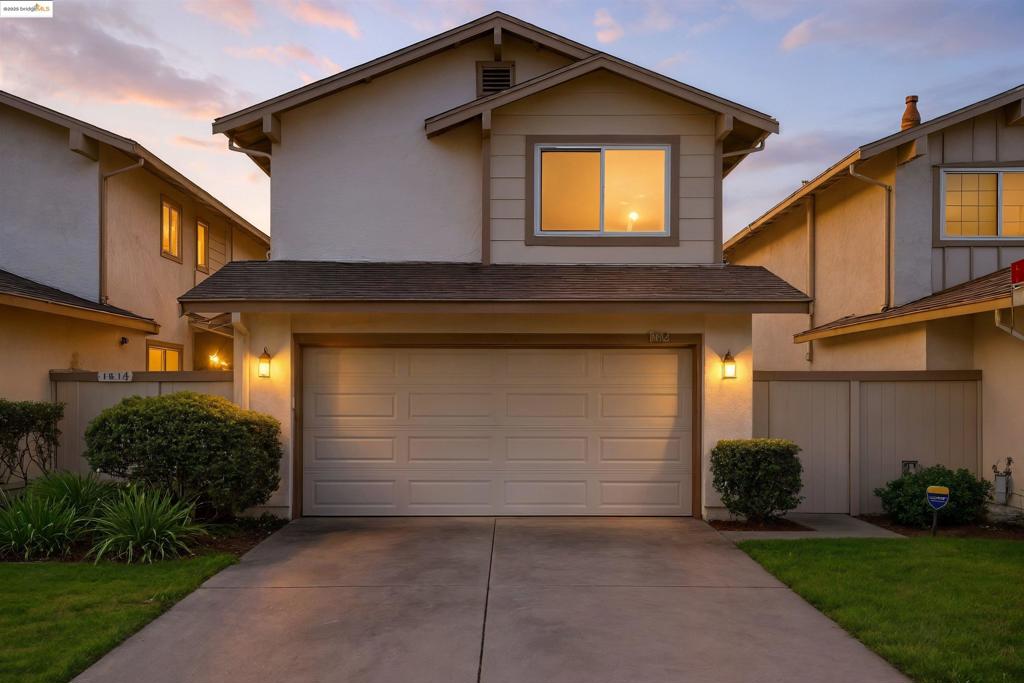 This refreshed and charming 3-bedroom, 2.5-bathroom home offers 1,376 sq. ft. of comfortable living space in a well established San Jose neighborhood. The property features an open layout with a cozy fireplace in the living area, perfect for relaxing evenings. The kitchen is functional with its new appliances, while the dining area includes a sliding glass door that opens directly to the low-maintenance backyard, ideal for indoor-outdoor living and entertaining. A convenient half bath is also located on the main floor for guests. Upstairs, you’ll find three bedrooms, including a primary suite with its own en-suite bathroom. The attached two-car garage provides ample storage and parking. Set within a well-maintained community and close to schools, parks, and shopping centers, this refreshed home offers both comfort and convenience. Whether you’re a first-time homebuyer or searching for a cozy retreat, 1812 Home Gate Drive is a must-see.