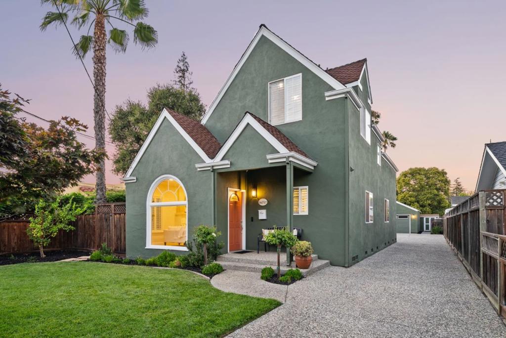 Welcome Home to 16717 Shannon Rd in the Heart of Vibrant Los Gatos! Ideal Location w/in Walking or Biking Distance to Award-Winning LG Schools in Less than 10 Minutes! Beautifully updated throughout w/ Freshly Resurfaced Hardwood Floors & Recessed Lighting Throughout! Three of the Bedrooms are Suites! The Downstairs Primary has Direct Exterior Access & the Ensuite was Recently Updated w/ Permits w/ All New Designer Tiles + Special Touches like Mosaic Tile in the Recessed Niche, Both Massage + Rainfall Shower Heads & a Glass Bard Door Enclosure). The Kitchen was also Recently Remodeled w/ Permits & Includes New Quartz Countertops, New Mosaic Tile Backsplash & SS Appliances! Private Courtyard Off of Breakfast Nook w/ Flagstone Patio for Al Fresco Dining! The Upstairs Bedrooms have Cathedral Ceilings! The Upstairs Primary Boasts Double Door Entry, a Walk-In Closet, & a Sunken Tub. Interior Laundry & Basement Bonus Room! EV Charger in Garage w/ Long Cable for Charging in the Garage or the Driveway. Walk to Multiple Community Features: Orangetheory (3 Min), YogaSource (5 Min), Blossom Hill Park w/ Tennis Courts (8 Min)! Starbuck's Lunardi's & Whole Foods are only a 2 Min Drive from the Home, Philz is only 3 Min, TJ's 4 Min. Easy Commute: 18 Min the Apple HQ & 20 Min to Nvidia HQ!