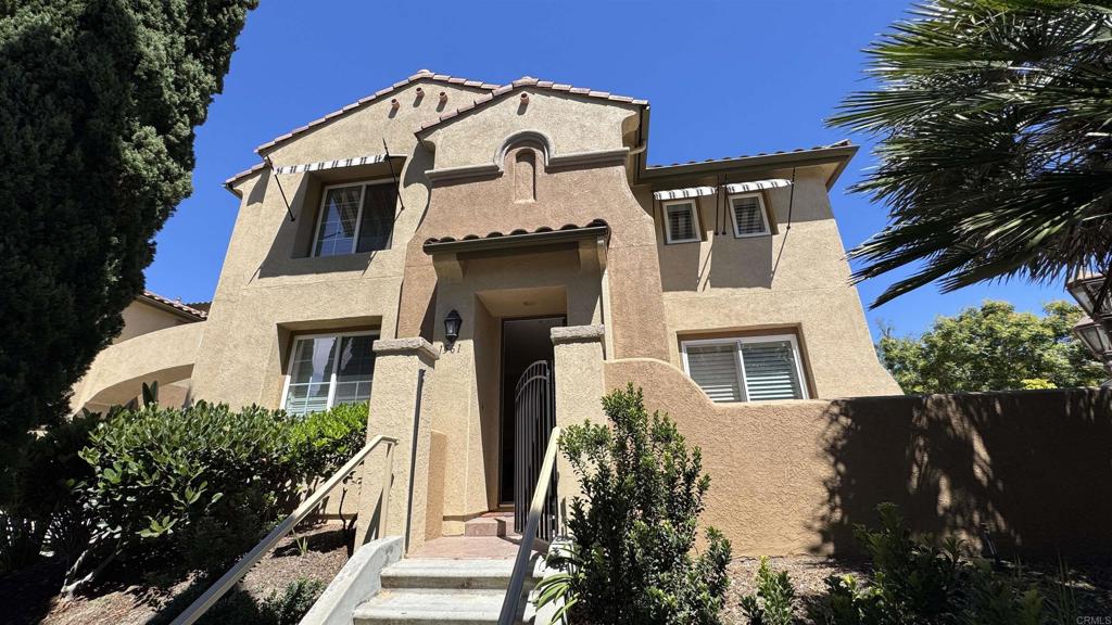 Bright & Spacious End-Unit Townhome with Private Terrace in Otay Ranch! Welcome to this beautifully maintained 4-bedroom, 2.5-bath end-unit townhome nestled in the heart of Otay Ranch. Enjoy the privacy of your wraparound terrace complete with a built-in BBQ—perfect for entertaining. Step into a bright and open floorplan featuring a cozy fireplace in the living room and a generous dining area that flows seamlessly into the kitchen, highlighted by sleek black granite tile countertops. Upstairs, you’ll find all four bedrooms along with a versatile open loft—ideal for a home office or media space. The attached 2-car garage sits on a shared driveway for easy access. Located in a vibrant, amenity-rich community with a sparkling pool and just minutes from top-rated schools, freeway access, shopping, dining, and entertainment. Don’t miss this incredible opportunity to live in one of Chula Vista’s most desirable neighborhoods!