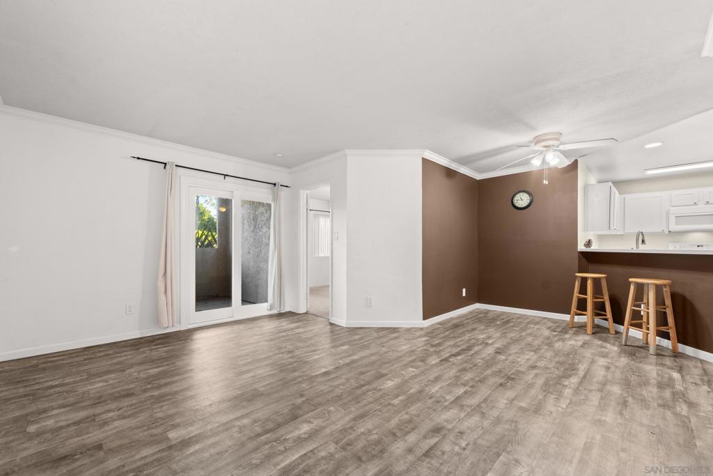 This 2-bedroom, 2-bathroom condo is located in the highly sought-after Verano Townhomes community. Designed for comfort and convenience, this single-level home features a spacious layout, private patio, and easy access via stairs. The kitchen comes fully equipped with modern appliances including a refrigerator, dishwasher, microwave, range/oven, and washer, with laundry tucked into a full-sized closet. Cooling is provided by wall/window AC and heating by a forced air unit. Residents can enjoy community amenities including a pool and spa, while the landlord covers trash, sewer, and HOA fees. Parking includes two underground garage spaces plus one uncovered spot. Located at 7445 Charmant Dr UNIT 1701, this home is available starting September 12, 2025. Lease is $3,388 per month with a $3,388 deposit. Lease term is one year. No smoking, no Airbnb, no short-term rentals, and no parties. Pets are not allowed.
