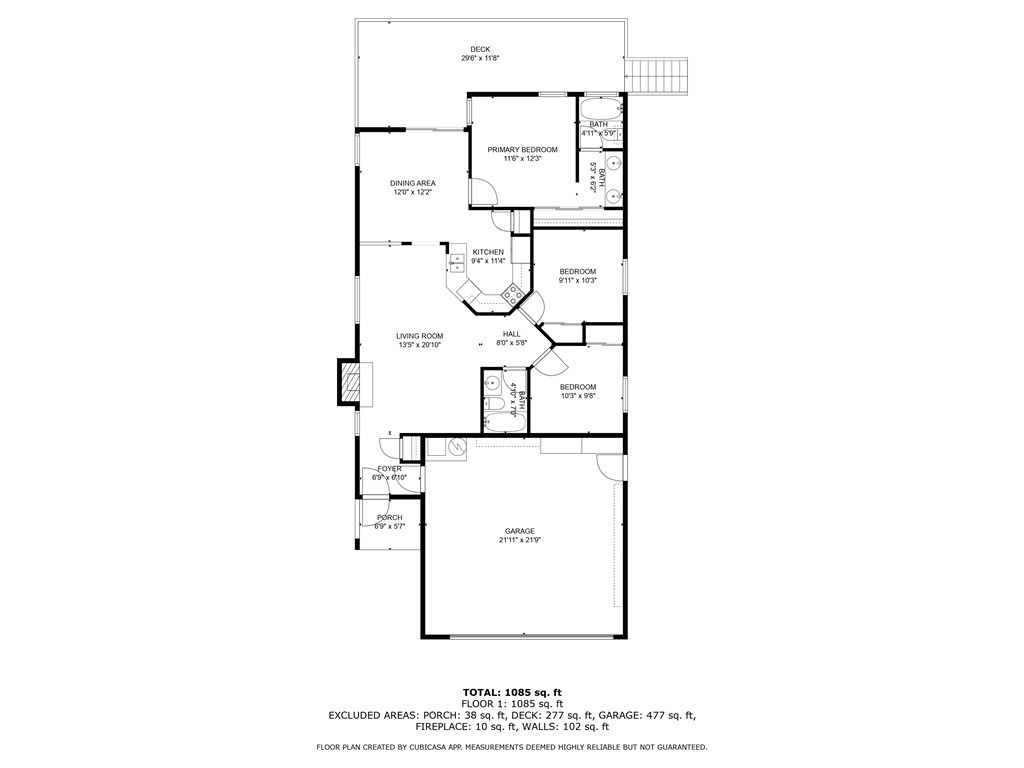 Main image without alt text